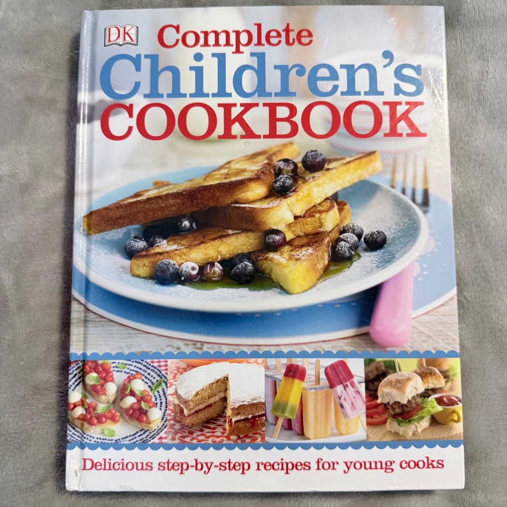 DK Complete Children's Cookbook 150+ Recipes Young Cooks Hardcover 2015